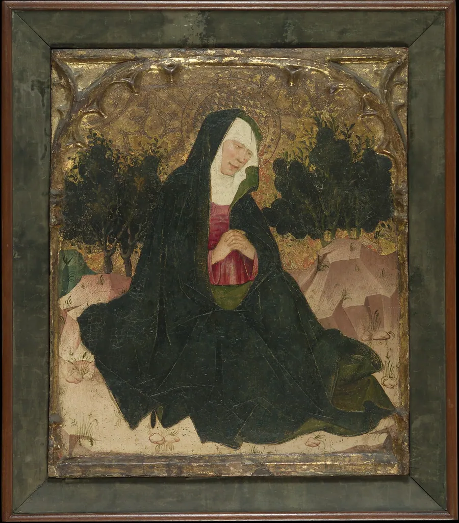 The Virgin by Spanish (Catalan) Painter