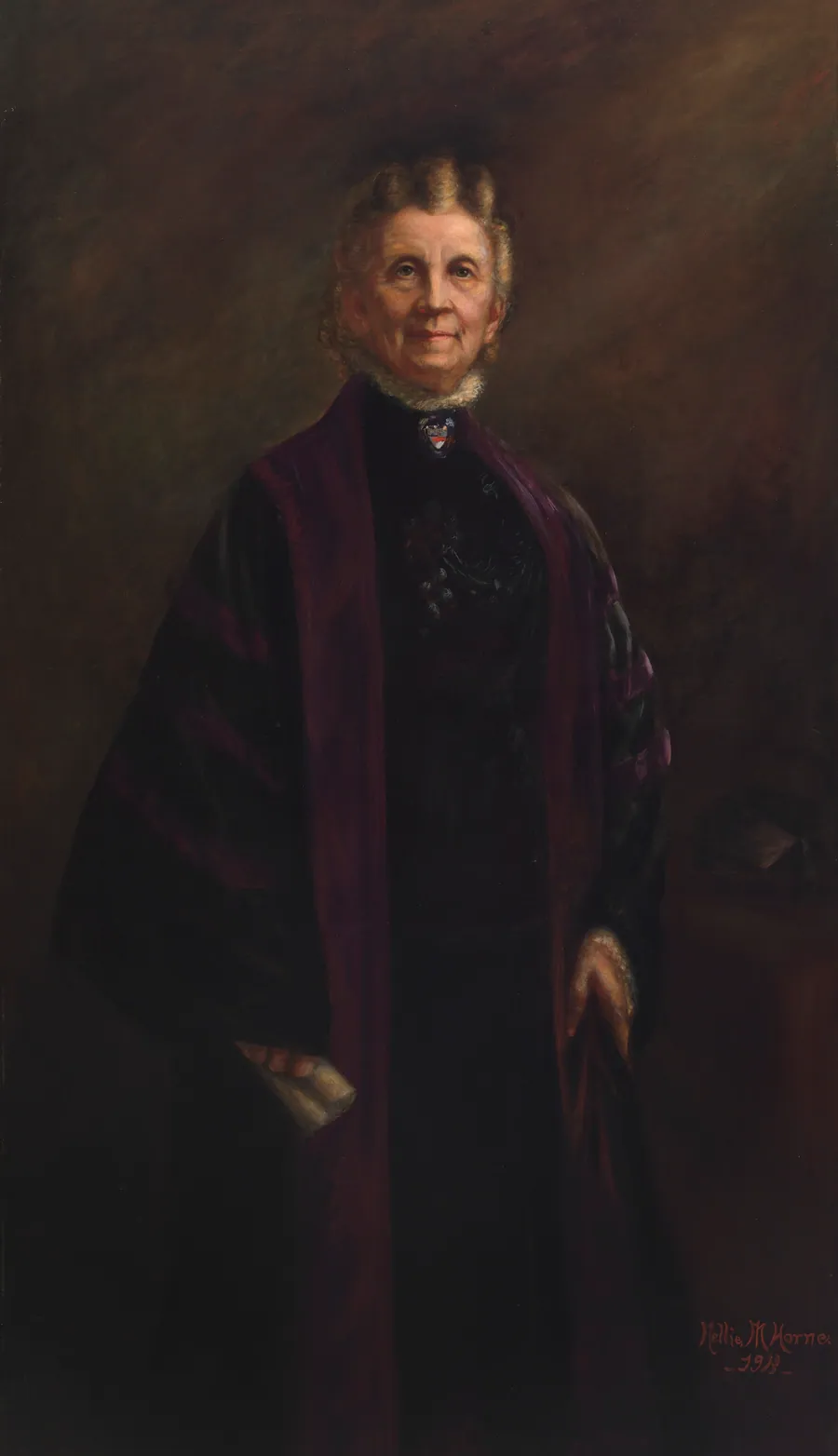 Belva Ann Lockwood by Nellie Mathes Horne, 1870 - 27 May 1950