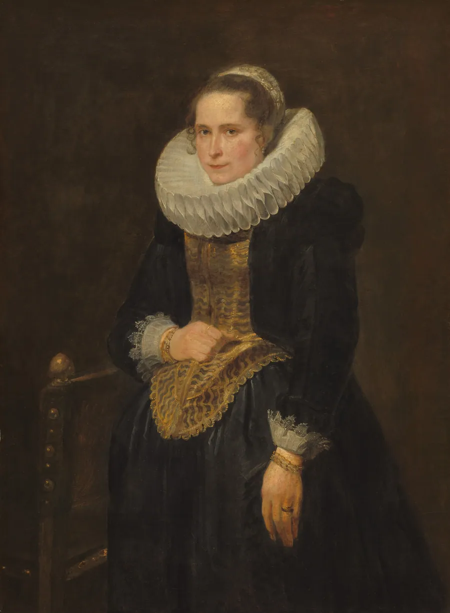 Portrait of a Flemish Lady by Sir Anthony van Dyck