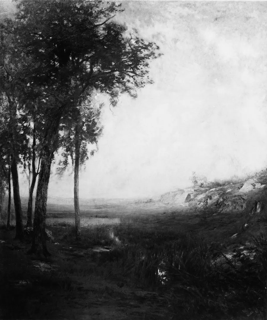 Broad, Silent Valley by Alexander H. Wyant