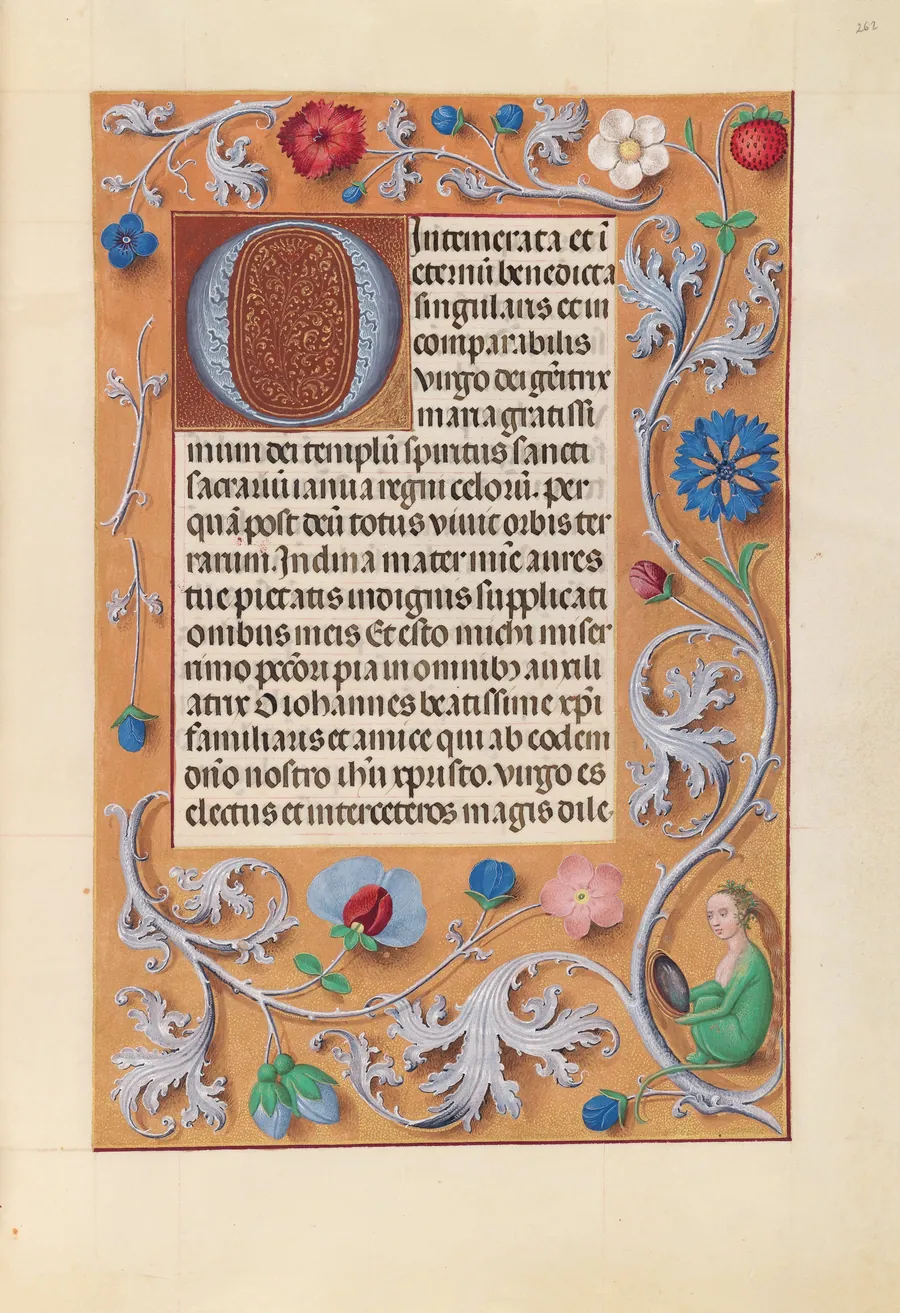 Hours of Queen Isabella the Catholic, Queen of Spain:  Fol. 262r by Master of the First Prayerbook of Maximillian