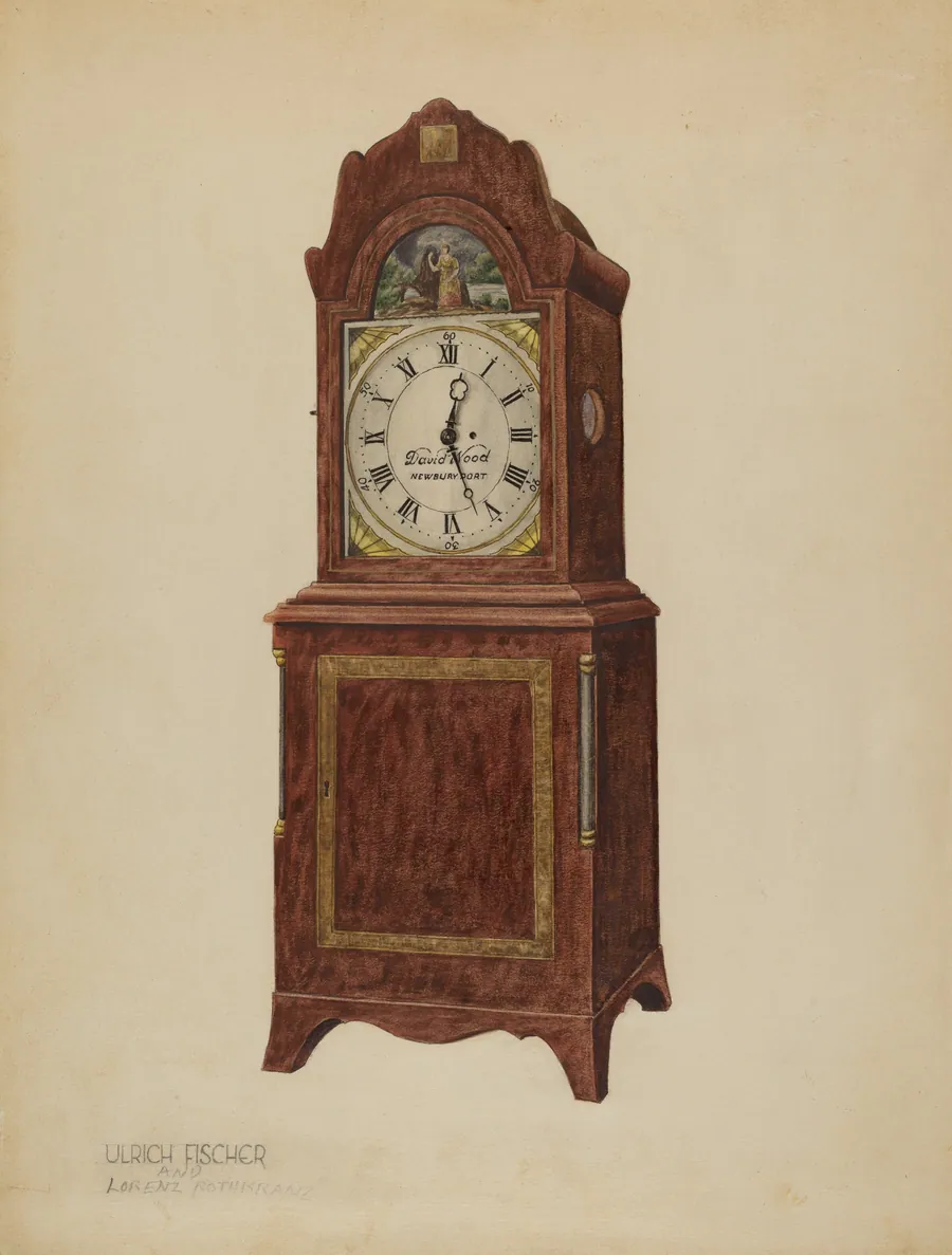Mantel Clock by Ulrich Fischer