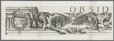 The Siege of La Rochelle: Plate 1