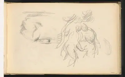 Women Bathers and a Roll of Paper