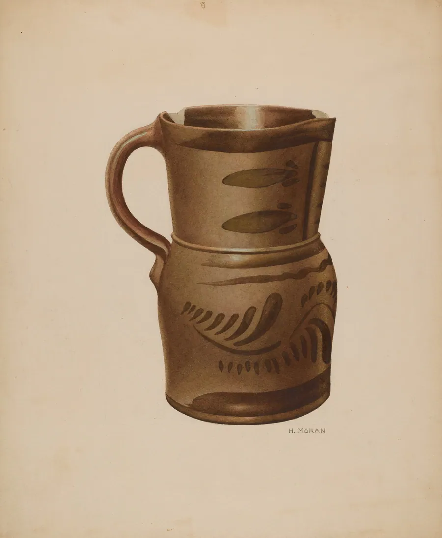 Pitcher by Henry Moran