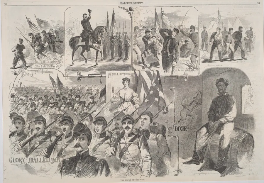 The Songs of War by American 19th Century