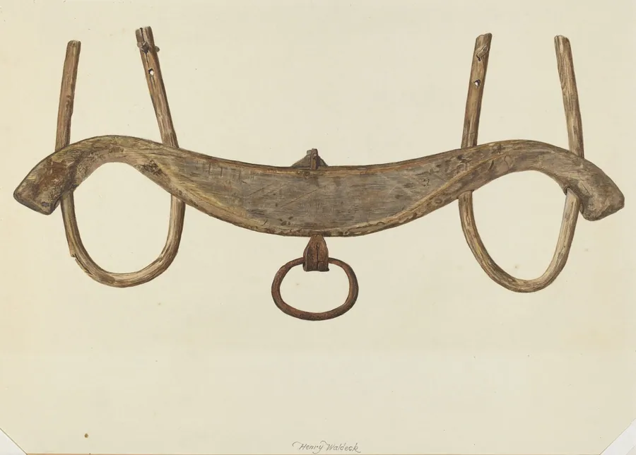 Oxen Yoke by Henry Waldeck