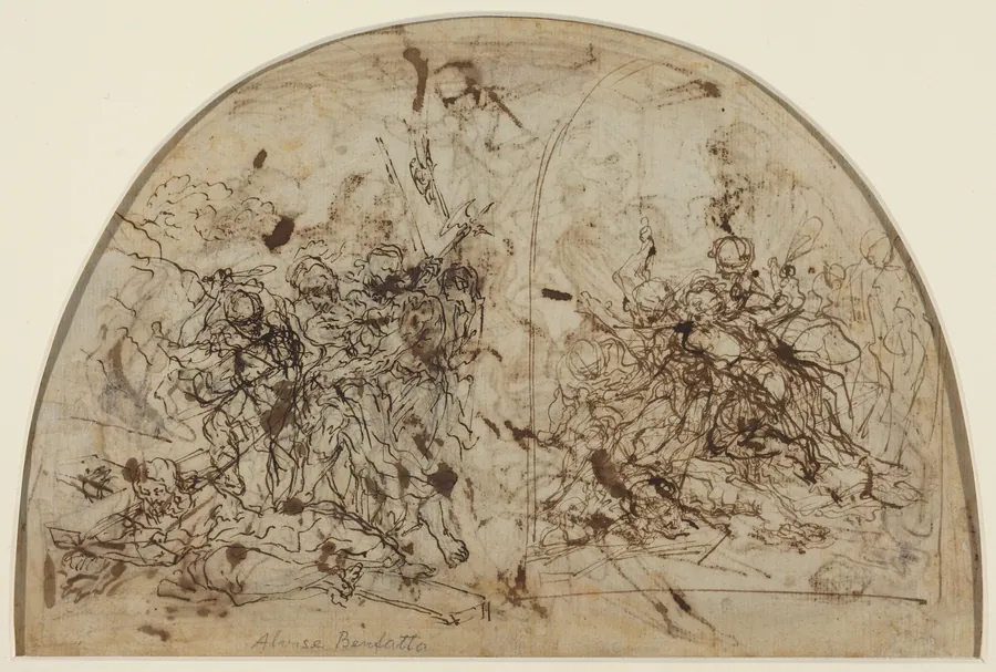 Christ Fallen on the Cross by Alvise dal Friso