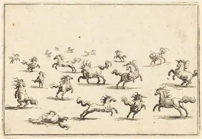 Horses Running