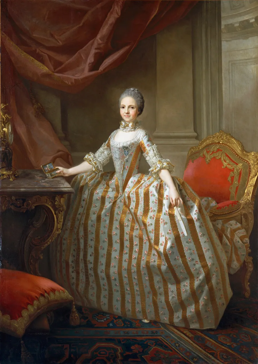 Maria Luisa of Parma (1751–1819), Later Queen of Spain by Laurent Pécheux