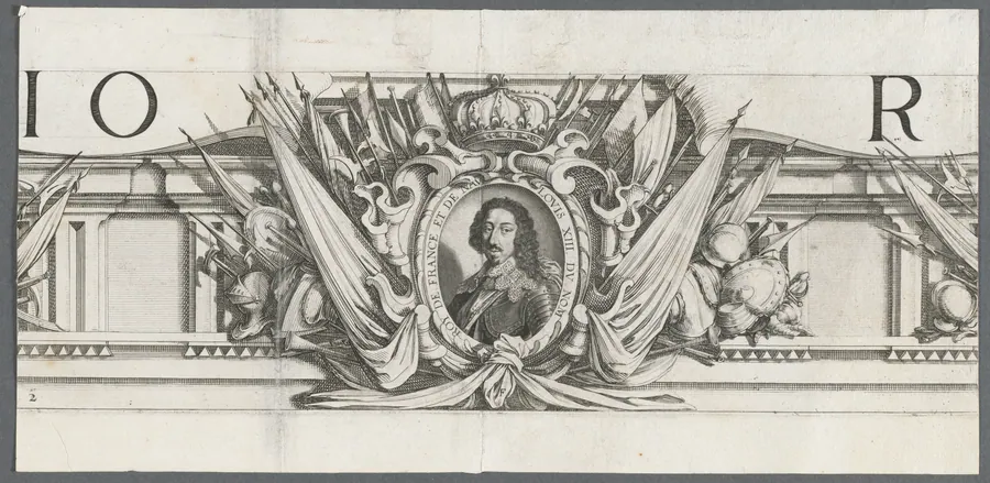 The Siege of La Rochelle: Plate 2 by Michael Lasne