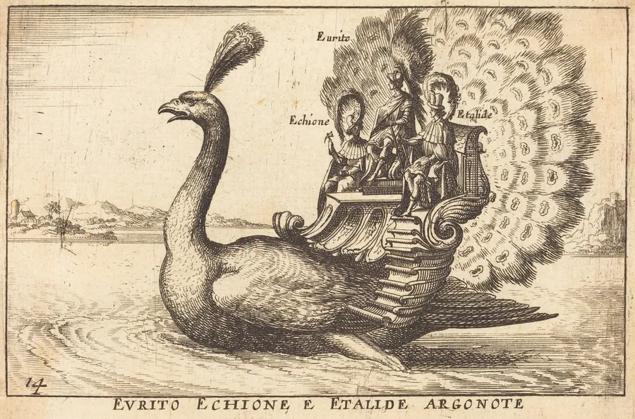 Evrito Echione e Etalide Argonote by Balthasar Moncornet