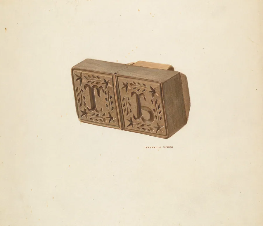 Butter Mold by Franklyn Syres