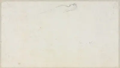 Sketch of a Sphinx [?] (verso)