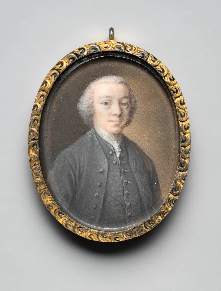 Portrait of a Man by Johann Esaias Nilson