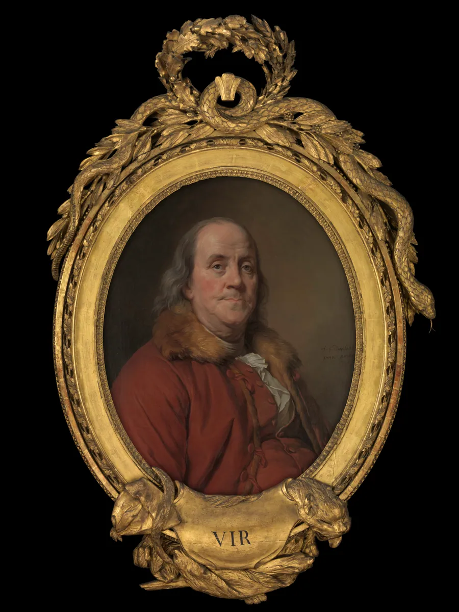 Benjamin Franklin (1706–1790) by Joseph Siffred Duplessis