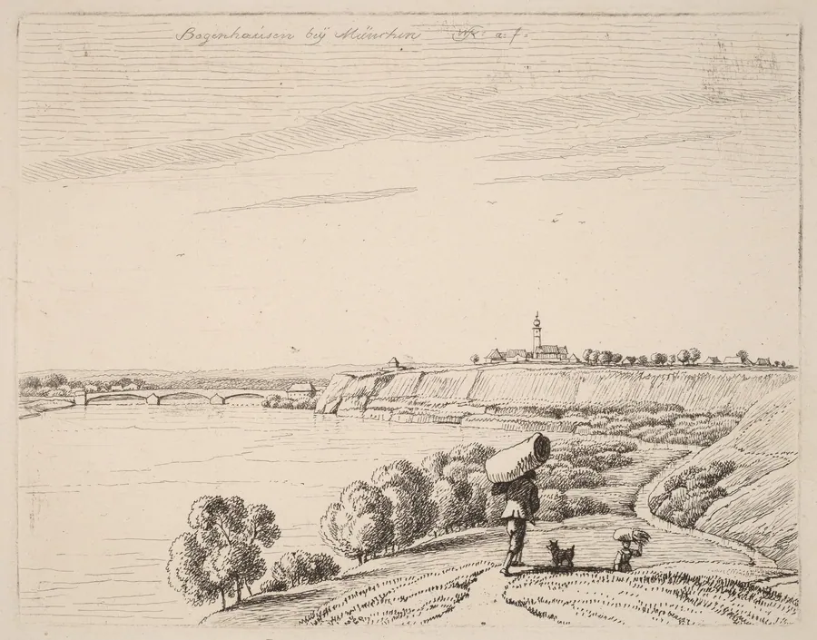 Bogenhausen by Wilhelm von Kobell