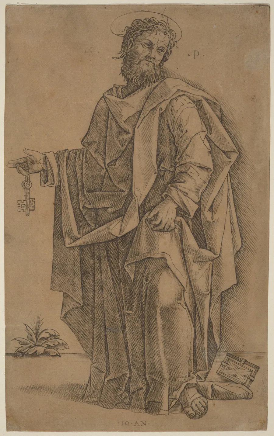 Saint Peter by Giovanni Antonio da Brescia