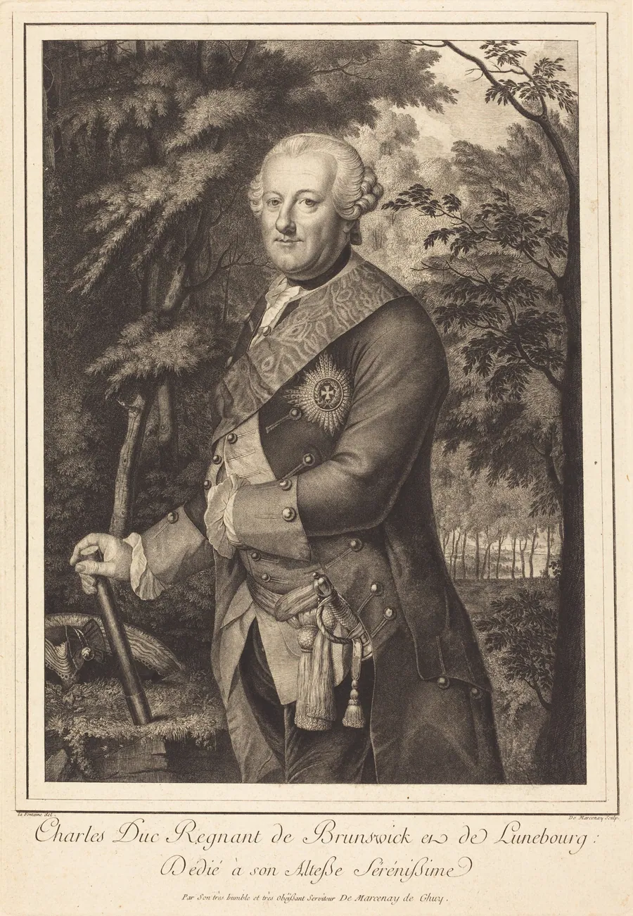 Charles Duc Regnant de Brunswick by Antoine de Marcenay de Ghuy