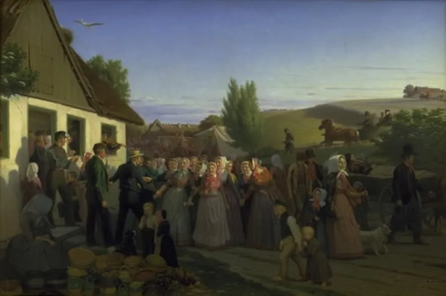 St. Hansfest i Tisvilde by Jørgen V. Sonne