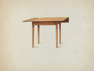 Shaker Drop-leaf Table