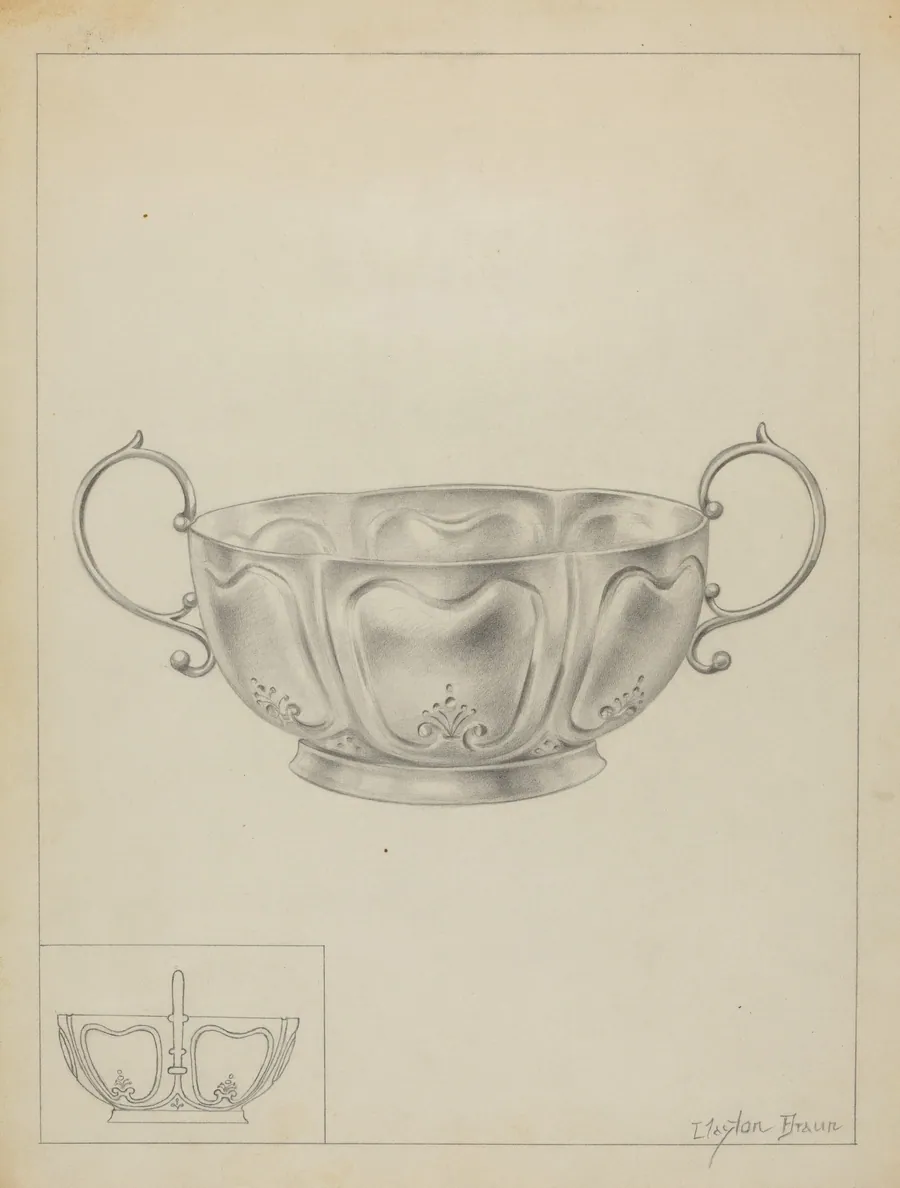 Silver Bowl by Clayton Braun