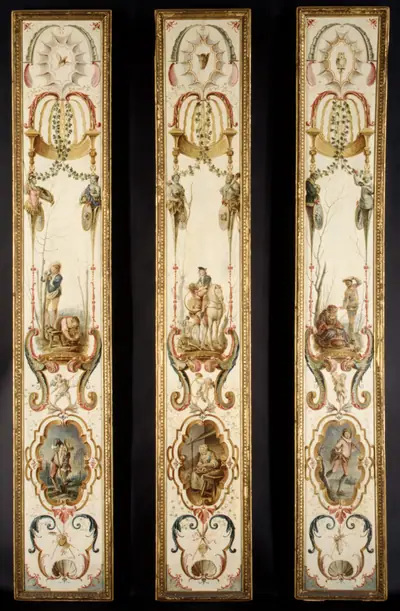 November and December (part of a set illustrating the months of the year)
