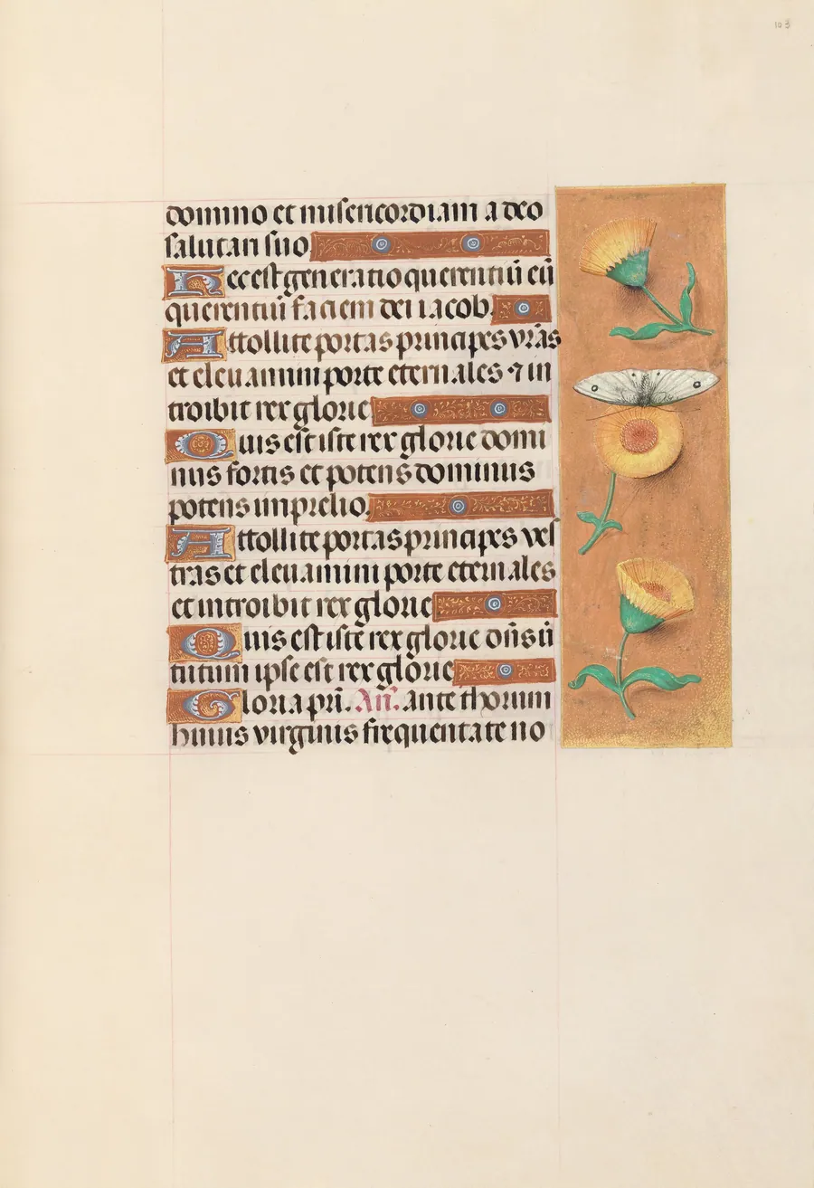 Hours of Queen Isabella the Catholic, Queen of Spain:  Fol. 103r by Master of the First Prayerbook of Maximillian
