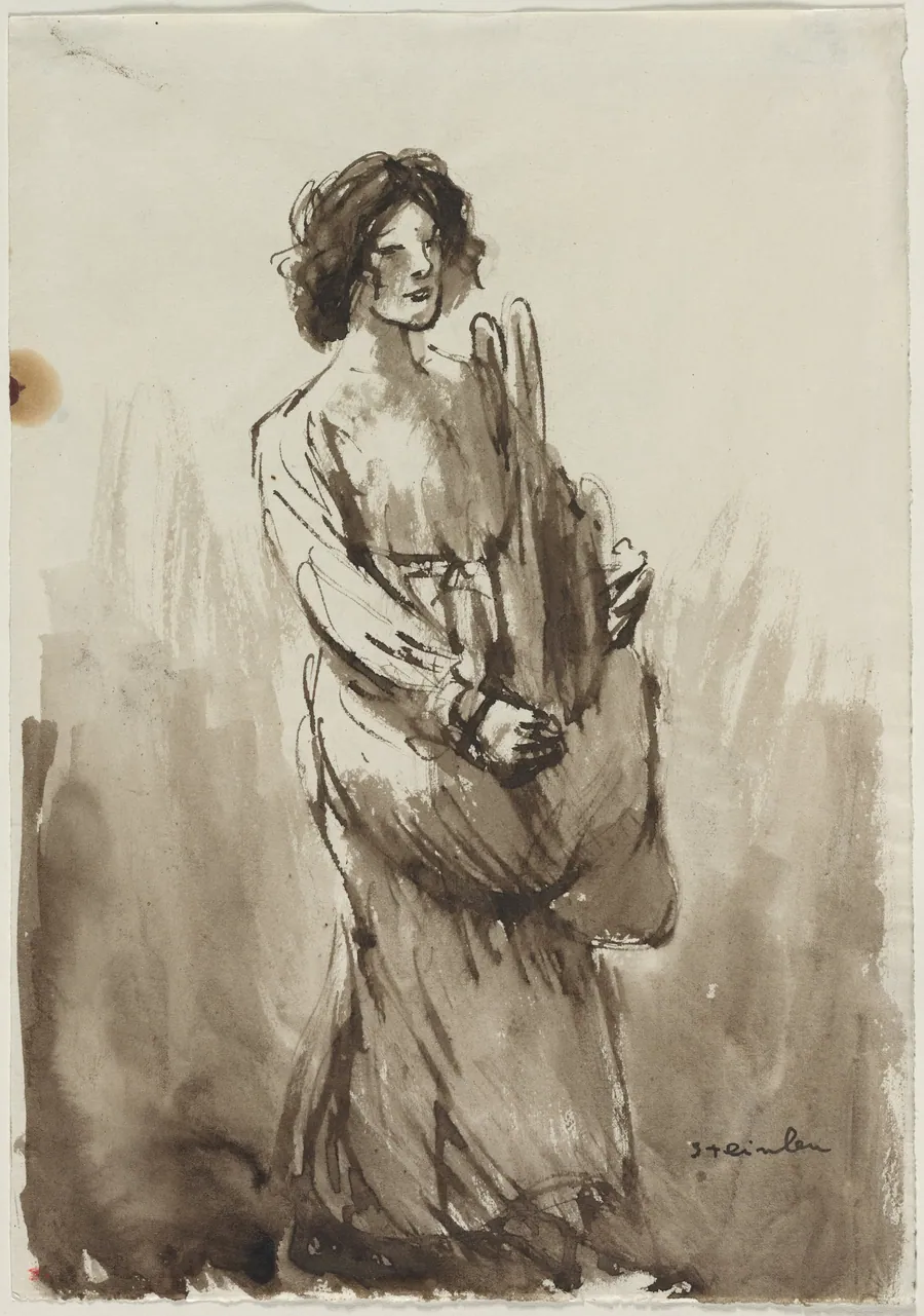 The Bread Carrier by Théophile Alexandre Steinlen