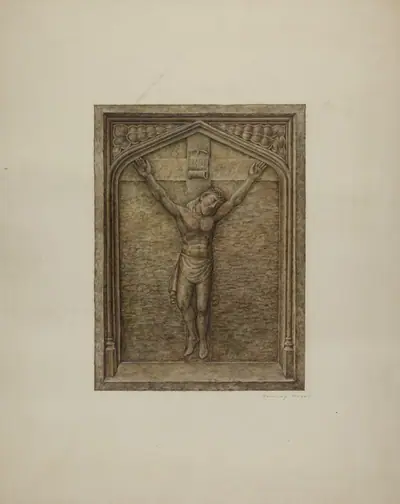 Bas Relief Plaque