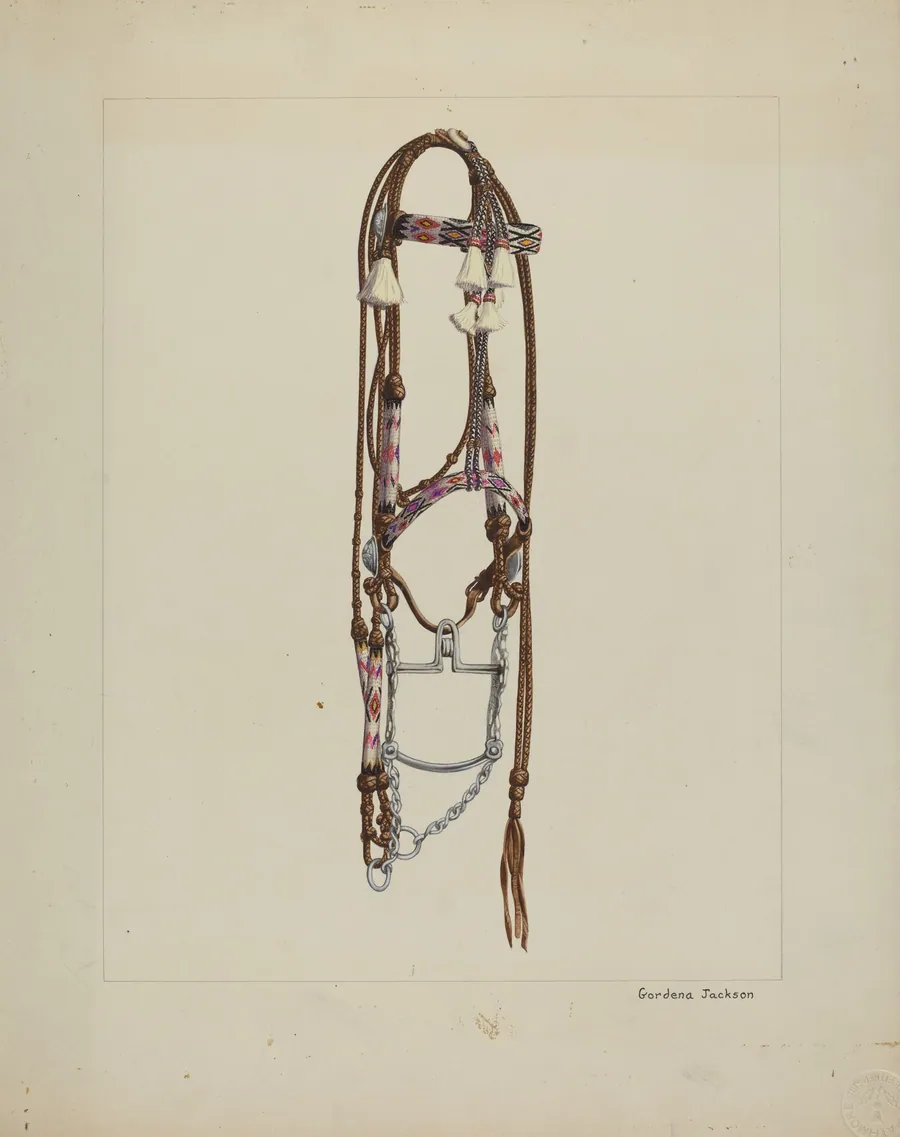 Horse Hair Bridle by Gordena Jackson