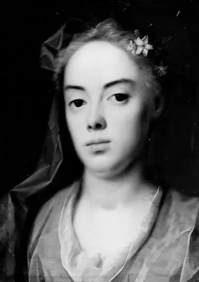 Kunstnerens hustru Esther, f. Winther