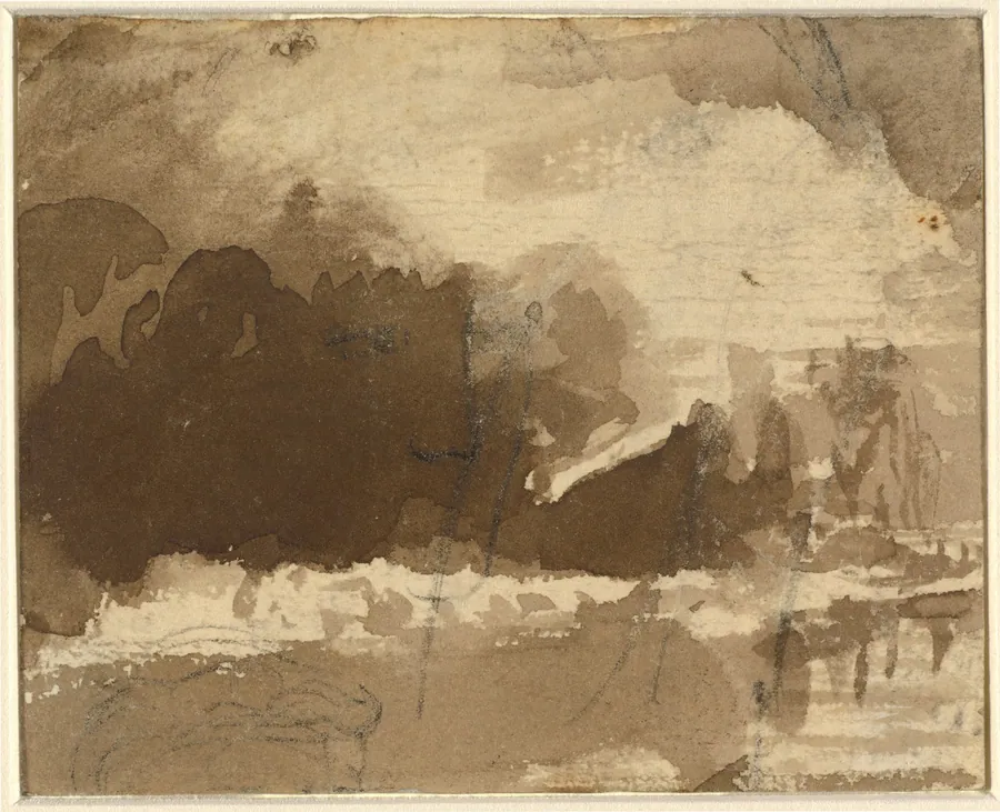 Landscape Composition [recto] by John Varley