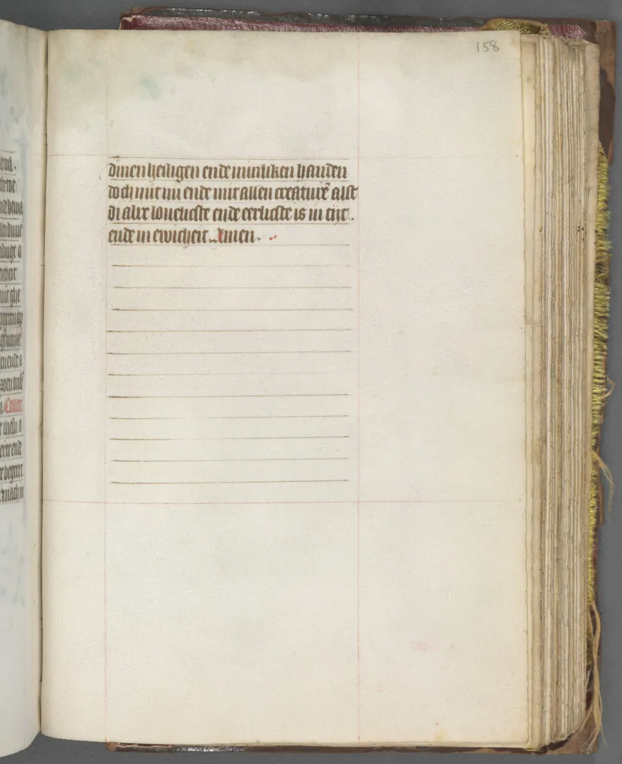 Book of Hours (Use of Utrecht): fol. 158r, Text by Master of Gijsbrecht van Brederode