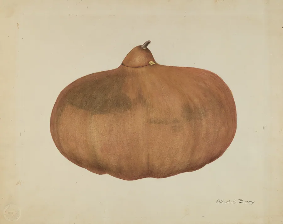 Pioneer Salt Gourd by Elbert S. Mowery
