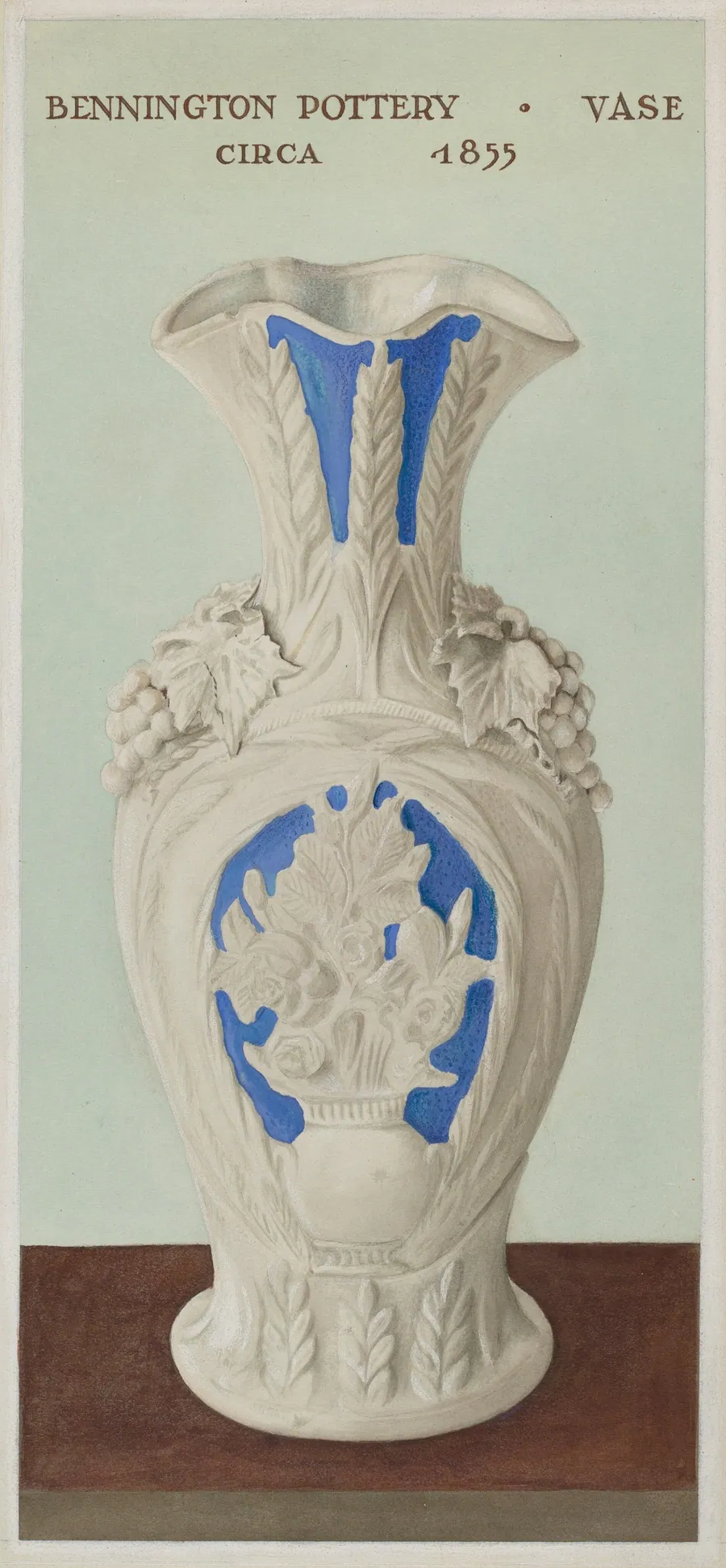Porcelain Vase by Herbert Gallagher