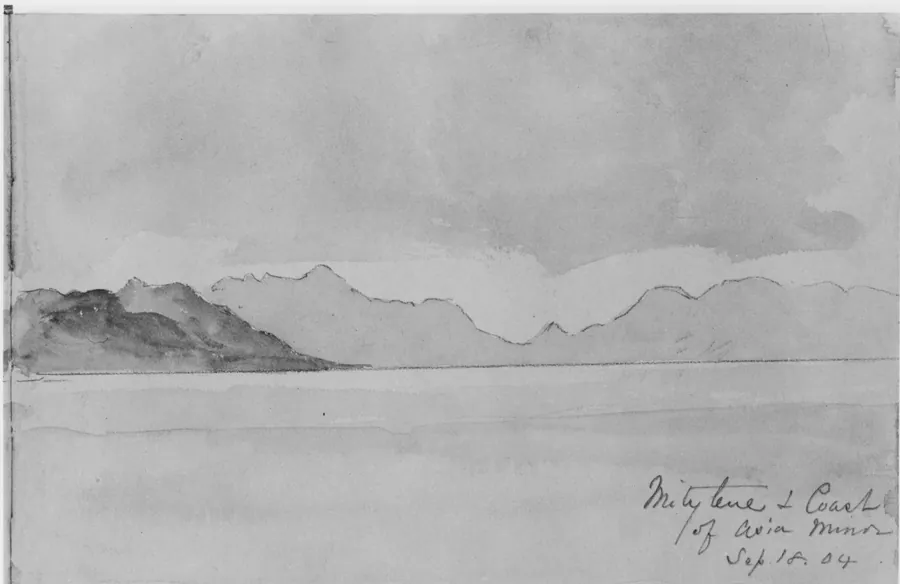 Coast of Asia Minor (from Sketchbook) by Mary Newbold Sargent