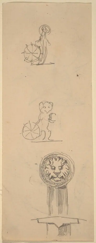 Sheet of Sketches [recto]