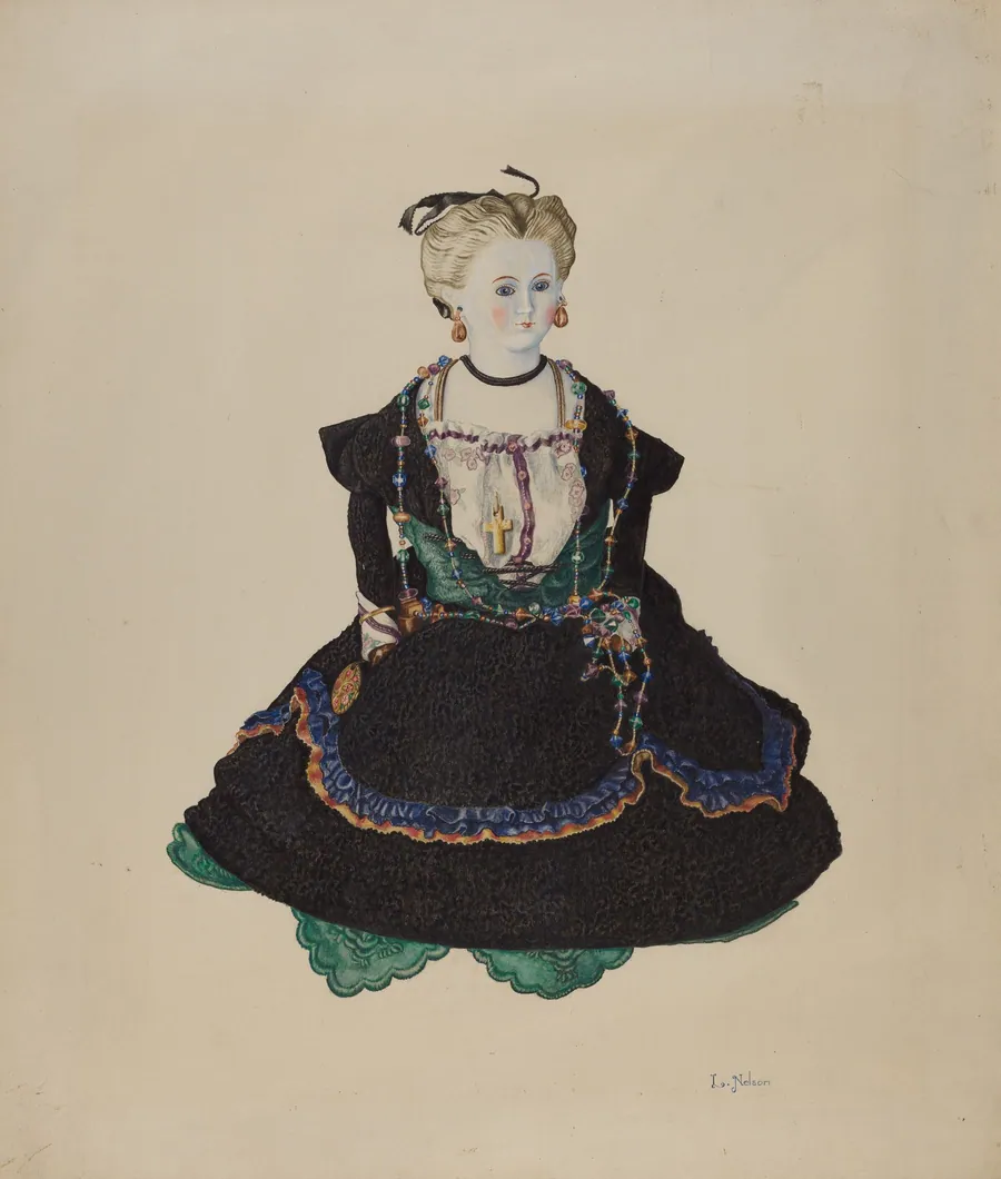 China Headed Doll by Lelah Nelson