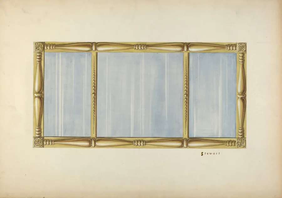 Gilt Mirror by Robert Stewart