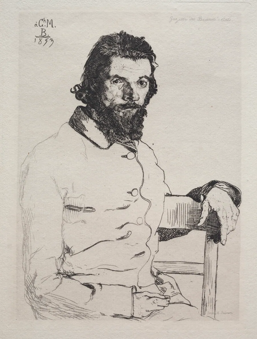 Charles Méryon by Félix Bracquemond