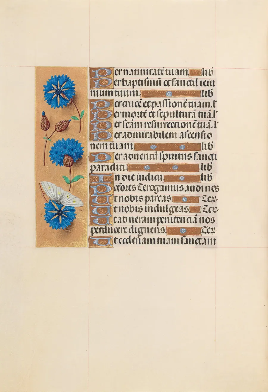 Hours of Queen Isabella the Catholic, Queen of Spain:  Fol. 213v by Master of the First Prayerbook of Maximillian