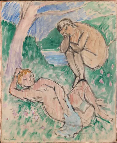 Nymfe og faun