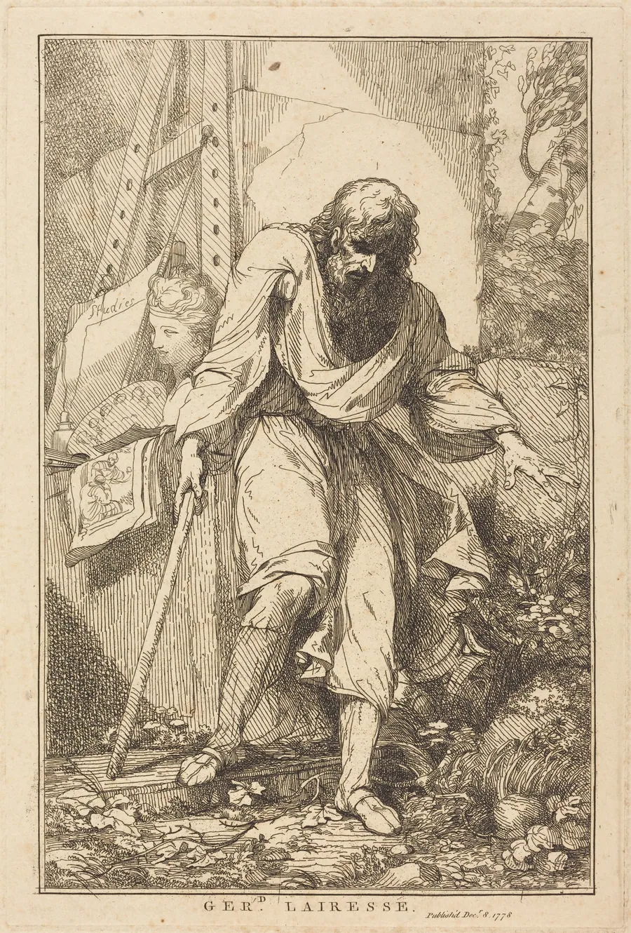 Gerard Lairesse by John Hamilton Mortimer