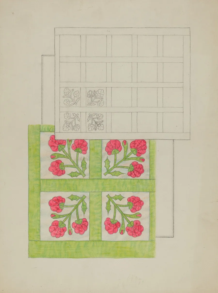 Bedspread by Floyd R. Sharp
