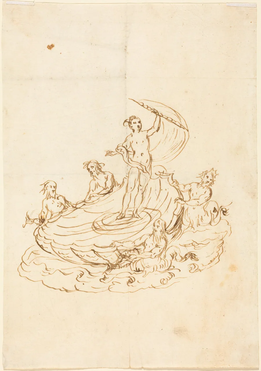 A Design for a Saltcellar by Italian 17th Century