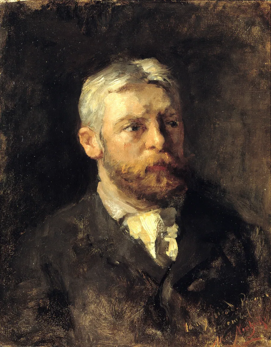 Henry Ward Ranger by Albert Neuhuys, Dutch, born Utrecht, Netherlands 1844-died Locarno, Switzerland 1914