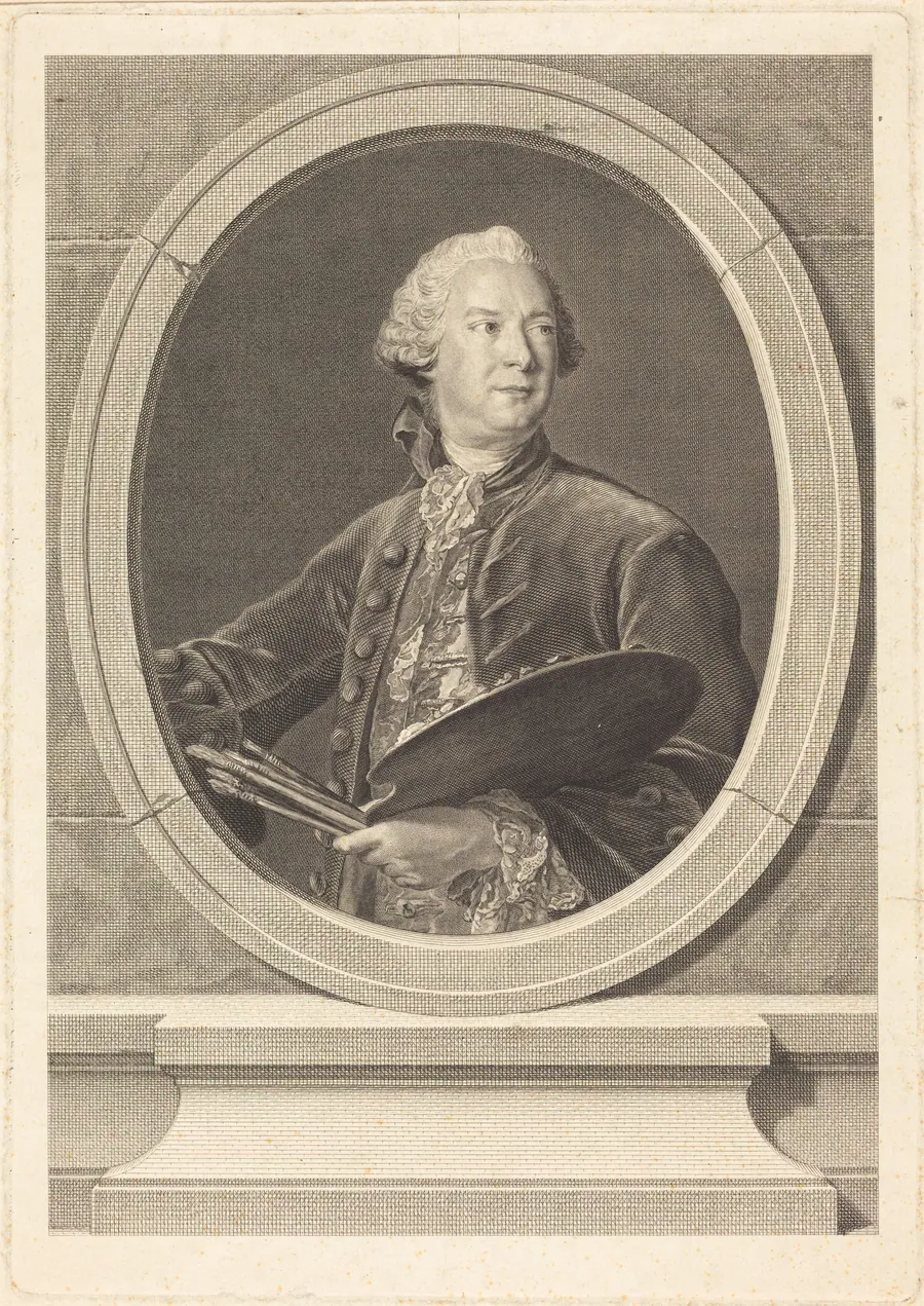 Louis Tocque by Louis-Jacques Cathelin