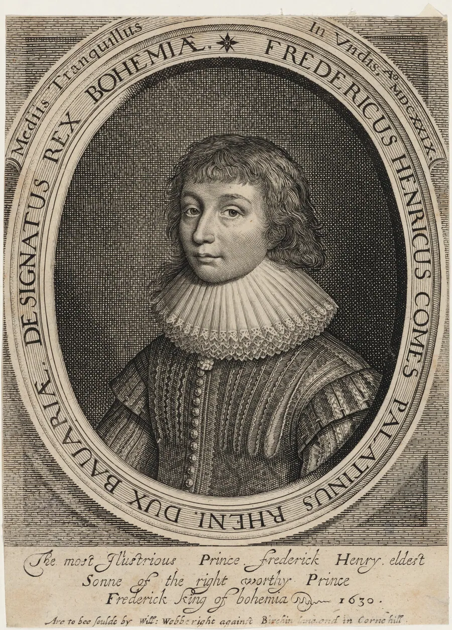 Prince Frederick Henry Bavaria by Robert van Voerst