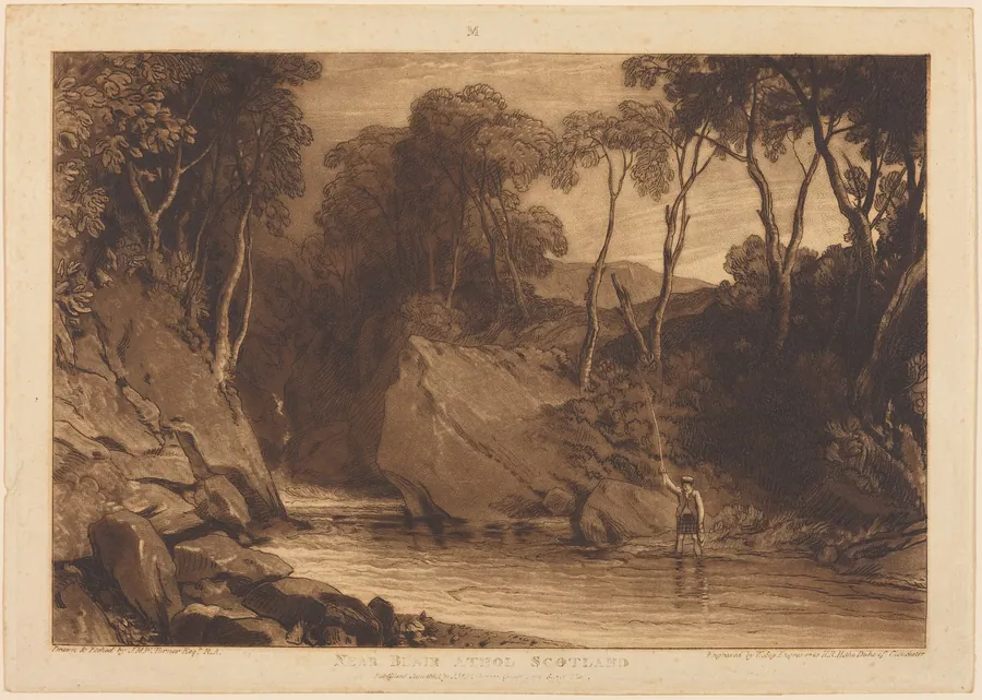 Near Blair Athol by William Say